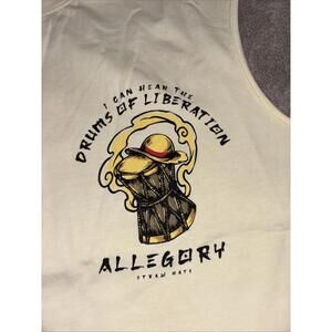Allegory One Piece Collab Large Men Sleeveless T- Shirt Large New No Tags